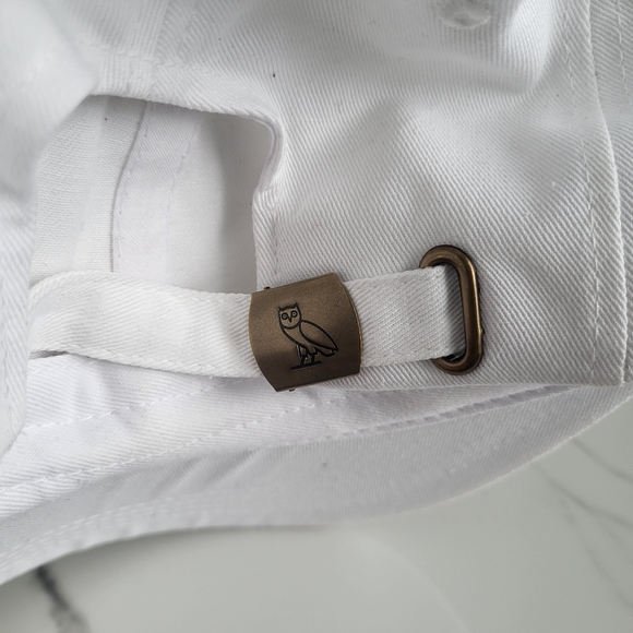 OVO White Hat with Gold Letters Adjustable Cap New with Tag - Picture 4 of 10